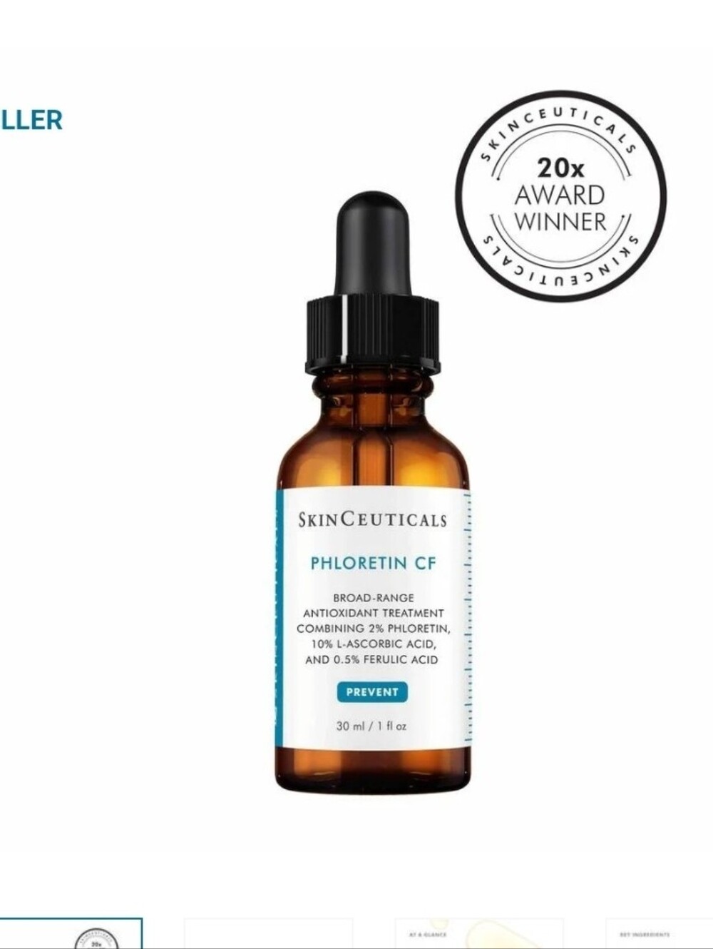 SkinCeuticals Phloretin CF - LISTING IS FOR ONE, 3 Available